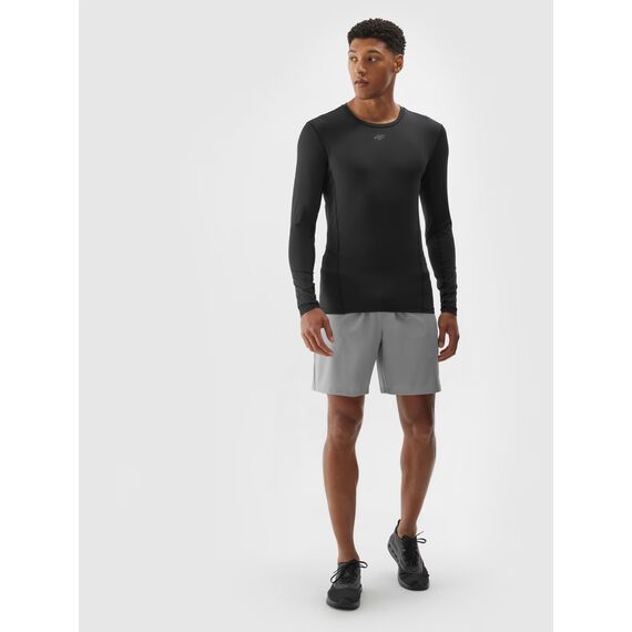 4F spodenki funkcyjne męskie treningowe M695 szare, Kolor: szary, Rozmiar: XL, 2 zdjęcie