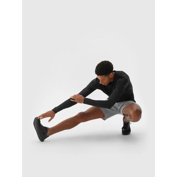 4F spodenki funkcyjne męskie treningowe M695 szare, Kolor: szary, Rozmiar: XXL, 2 zdjęcie