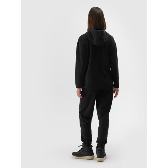 4F spodnie dresowe polarowe damskie 4FWAW24TTROF0818 czarne, Kolor: czarny, Rozmiar: L, 2 zdjęcie