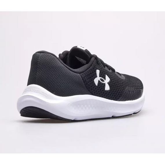 UNDER ARMOUR obuwie sportowe męskie do biegania Charged Pursuit 3 czarno-białe, Kolor: czarny, Rozmiar: 47, 3 zdjęcie