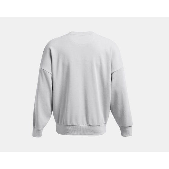 UNDER ARMOUR bluza bawełniana męska Icon HWT Terry OS Crew szara, Kolor: szary, Rozmiar: M, 2 zdjęcie