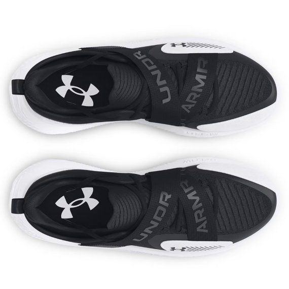UNDER ARMOUR buty sportowe do koszykówki unisex FLOW FUTR X 4, Kolor: czarny, Rozmiar: 45