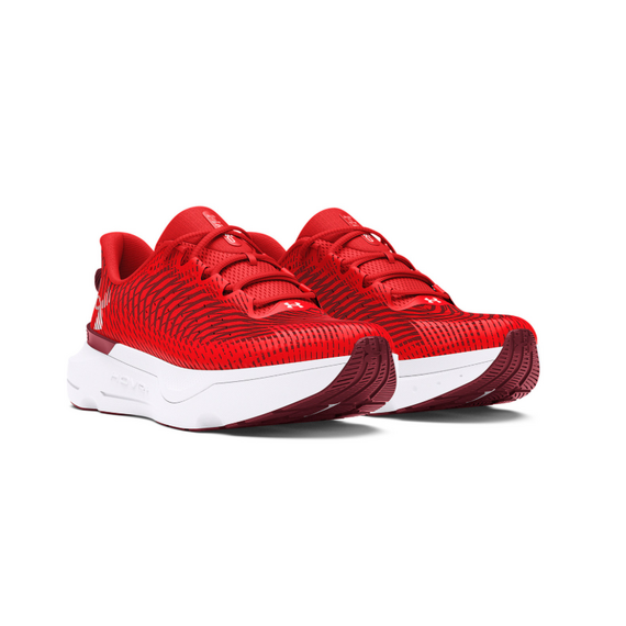 UNDER ARMOUR buty sportowe damskie do biegania Infinite Pro czerwone, Kolor: czerwony, Rozmiar: 37.5, 3 zdjęcie