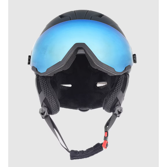 4F kask narciarski z goglami dla dorosłych 4FWAW24AHELU090 szary, Kolor: szary, Rozmiar: 55-59, 5 zdjęcie