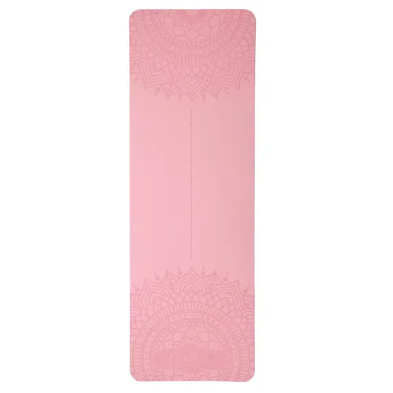 HMS mata fitness do ćwiczeń jogi YM10 różowa, Kolor: różowy, Rozmiar: one size, 2 zdjęcie