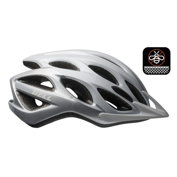 BELL kask rowerowy z regulacją rozmiaru TRAVERSE szary, Kolor: szary, Rozmiar: L (54-61 cm)