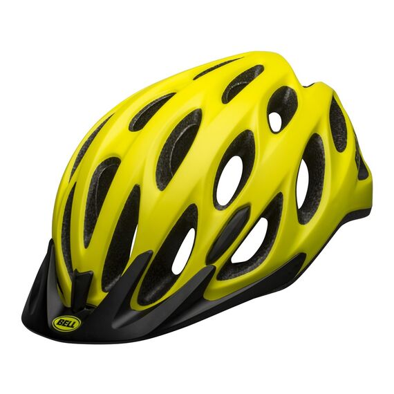 BELL kask rowerowy mtb z wentylacją i regulacją TRACKER żółty, Kolor: żółty, Rozmiar: 54-61, 2 zdjęcie