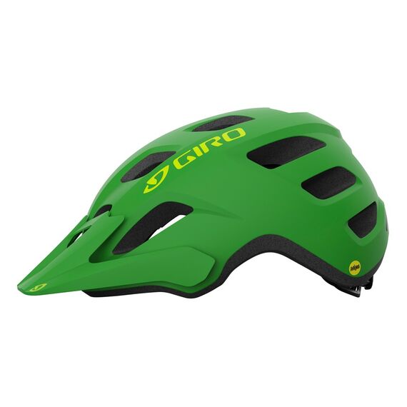 GIRO kask rowerowy juniorski z regulacją TREMOR zielony, Kolor: zielony, Rozmiar: (47-54 cm)