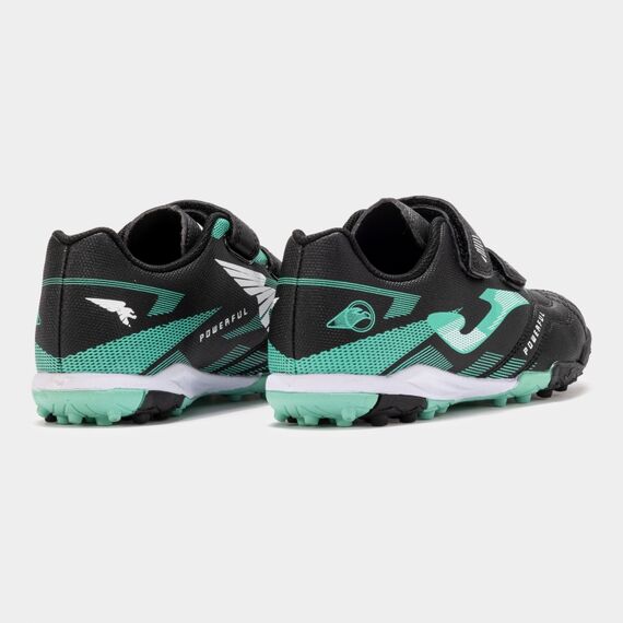 JOMA POJS2508TFV obuwie piłkarskie dziecięce turf na orlik POWERFULL, Kolor: czarny, Rozmiar: 24, 4 zdjęcie
