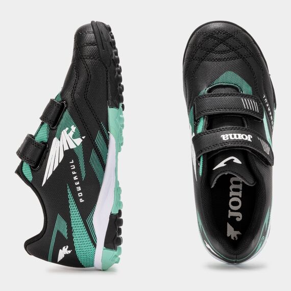 JOMA POJS2508TFV obuwie piłkarskie dziecięce turf na orlik POWERFULL, Kolor: czarny, Rozmiar: 25, 3 zdjęcie