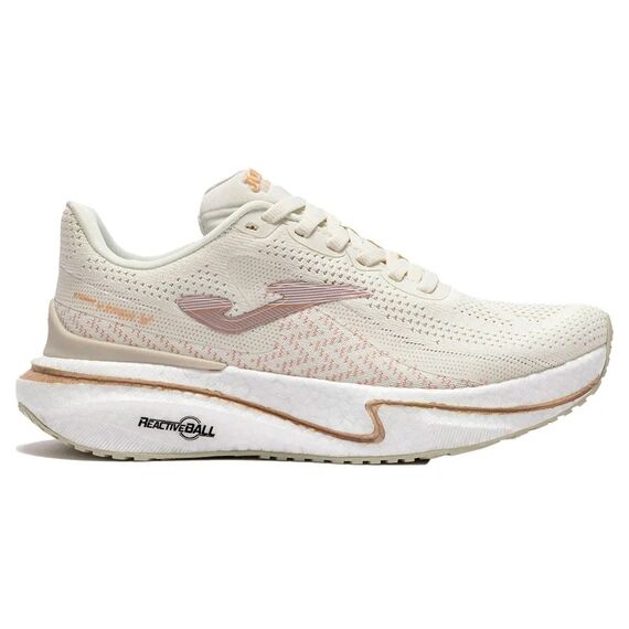 JOMA buty do biegania amortyzowane damskie VIPER beżowe, Kolor: beżowy, Rozmiar: 38
