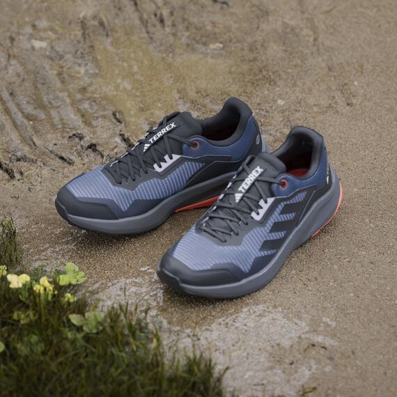 ADIDAS obuwie do biegania w terenie męskie TERREX HR1157 granatowe, Kolor: granatowy, Rozmiar: 41 1/3, 3 zdjęcie