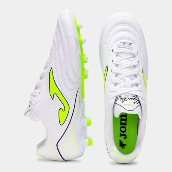 JOMA AGUILA Buty piłkarskie męskie treningowe na trawę AGUS2502FG biały, Kolor: biały, Waga: 1, Rozmiar: 45, 3 zdjęcie