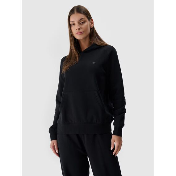 4F bluza damska bawełniana z kapturem 4FWMM00TSWSF1764 czarna, Kolor: czarny, Rozmiar: XXL, 2 zdjęcie
