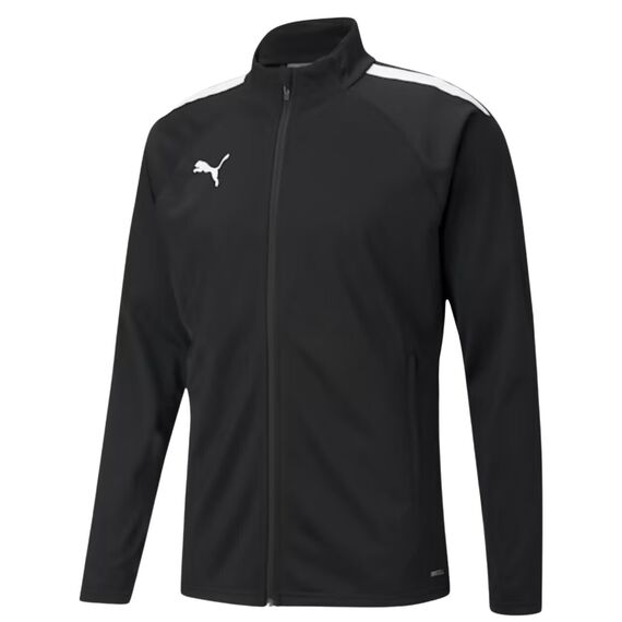 PUMA bluza treningowa męska do piłki nożnej teamLIGA czarna, Kolor: czarny, Rozmiar: S