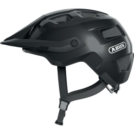 ABUS kask rowerowy MOTRIP SHINY czarny, Kolor: czarny, Rozmiar: 54-58