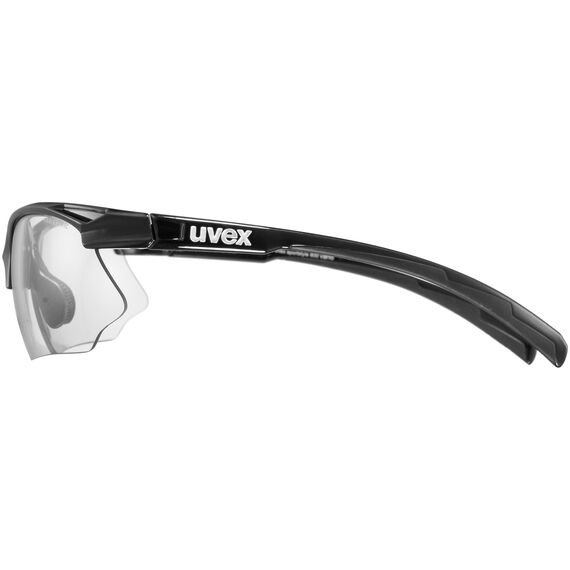 Okulary rowerowe UVEX Sportstyle 802 V czarne Okulary rowerowe UVEX Sportstyle 802 V czarne