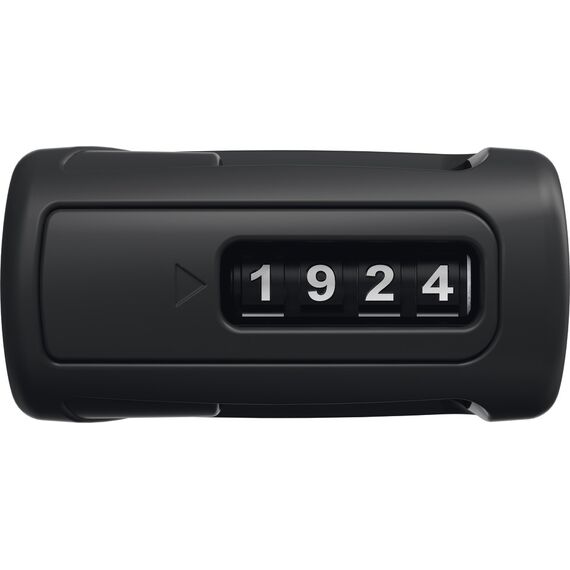 ABUS zabezpieczenie rowerowe 6000C/90 BK SH BORDO Combo