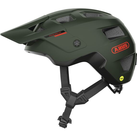 ABUS kask rowerowy MODROP MIPS zielony