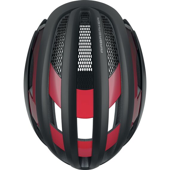 ABUS kask rowerowy AIRBREAKER czarny czerwony ABUS kask rowerowy AIRBREAKER czarny czerwony