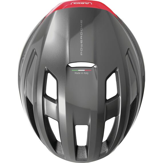 ABUS kask rowerowy POWERDOME srebrny, Kolor: srebrny, Rozmiar: 54-58, 4 zdjęcie ABUS kask rowerowy POWERDOME srebrny, Kolor: srebrny, Rozmiar: 54-58, 4 zdjęcie