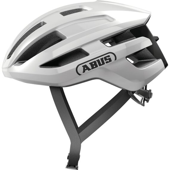 ABUS kask rowerowy POWERDOME biały