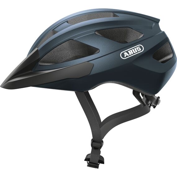 ABUS kask rowerowy MACATOR niebieski