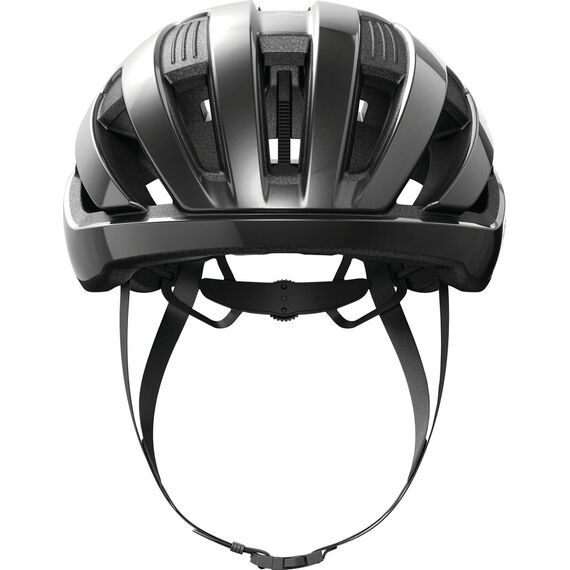 ABUS kask rowerowy WINGBACK srebrny, Kolor: srebrny, Rozmiar: 57-61, 2 zdjęcie