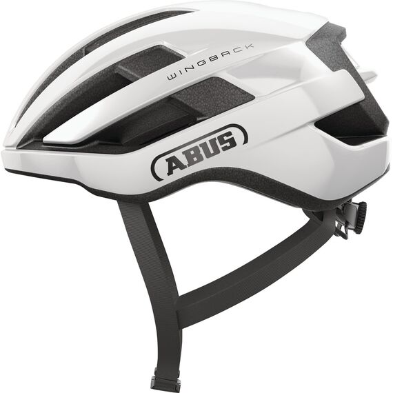 ABUS kask rowerowy WINGBACK biały, Kolor: biały, Rozmiar: 57-61