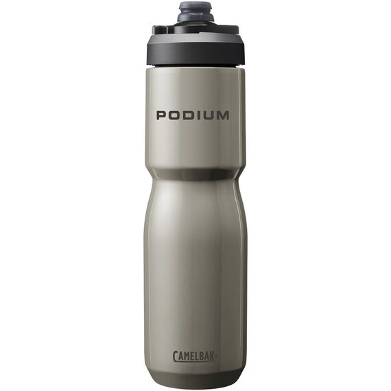 Bidon rowerowy CAMELBAK Podium Insulated Steel różowy, Kolor: srebrny, Pojemność (ml): 650
