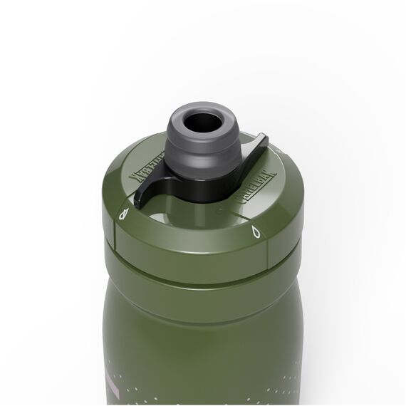 Bidon rowerowy CAMELBAK Podium zielony, Kolor: zielony, Pojemność (ml): 450, 2 zdjęcie