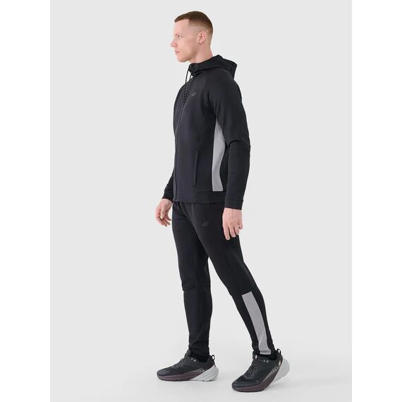 4F bluza dresowa męska trenigowa 4FWSS25TFSWM513 czarna, Kolor: czarny, Rozmiar: M, 2 zdjęcie 4F bluza dresowa męska trenigowa 4FWSS25TFSWM513 czarna, Kolor: czarny, Rozmiar: M, 2 zdjęcie