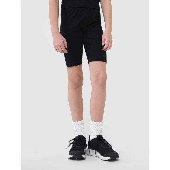 4F krótkie legginsy dla dziewczynki 4FJWSS25TSTIF014 jasnoróżowe, Kolor: czarny, Rozmiar: 122, 2 zdjęcie