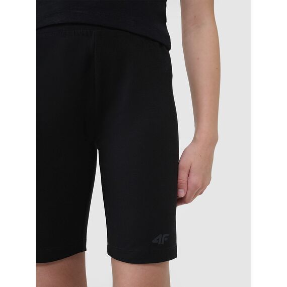 4F krótkie legginsy dla dziewczynki 4FJWSS25TSTIF014 jasnoróżowe, Kolor: czarny, Rozmiar: 122, 4 zdjęcie