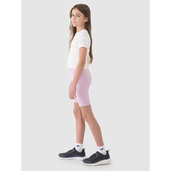 4F krótkie legginsy dla dziewczynki 4FJWSS25TSTIF014 jasnoróżowe, Kolor: jasnoróżowy, Rozmiar: 158, 2 zdjęcie 4F krótkie legginsy dla dziewczynki 4FJWSS25TSTIF014 jasnoróżowe, Kolor: jasnoróżowy, Rozmiar: 158, 2 zdjęcie