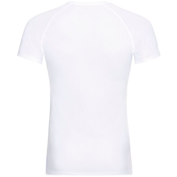 ODLO ACTIVE koszulka termoaktywna męska z krótki rękawem F-Drylight biała, Kolor: biały, Rozmiar: M, 2 zdjęcie