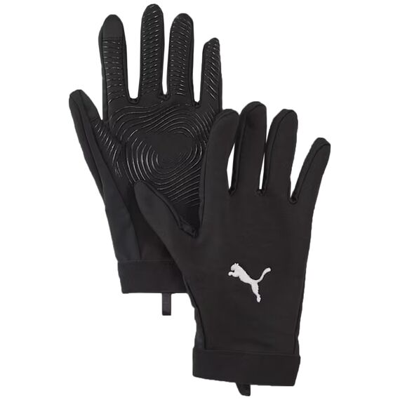 PUMA rękawiczki sportowe do biegania Player czarne, Kolor: czarny, Rozmiar: S