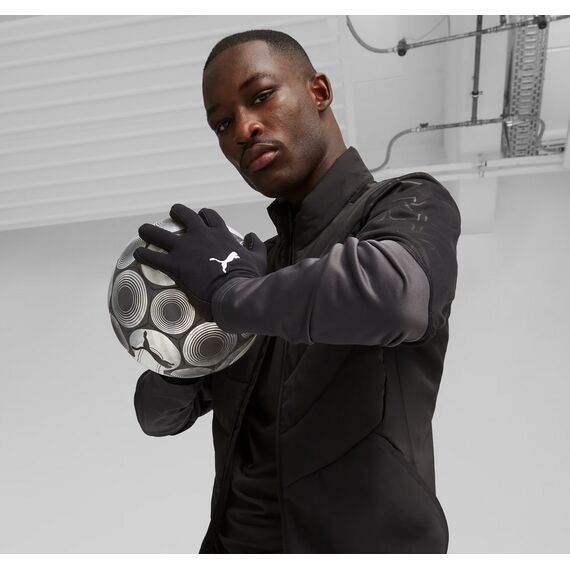 PUMA rękawiczki sportowe do biegania Player czarne, Kolor: czarny, Rozmiar: L, 2 zdjęcie