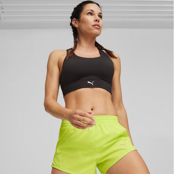 PUMA biustonosz sportowy do biegania damski PWRbreathe RUN BRA czarny, Kolor: czarny, Rozmiar: S PUMA biustonosz sportowy do biegania damski PWRbreathe RUN BRA czarny, Kolor: czarny, Rozmiar: S