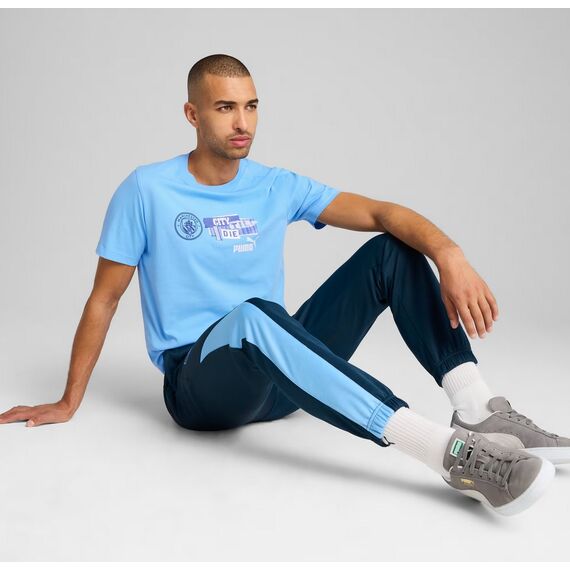 PUMA koszulka sportowa Manchester City niebieska, Kolor: niebieski, Rozmiar: XL, 3 zdjęcie