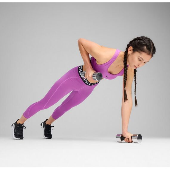 PUMA biustonosz sportowy do ćwiczeń 4KEEPS ELASTIC fioletowy, Kolor: fioletowy, Rozmiar: XS, 4 zdjęcie PUMA biustonosz sportowy do ćwiczeń 4KEEPS ELASTIC fioletowy, Kolor: fioletowy, Rozmiar: XS, 4 zdjęcie