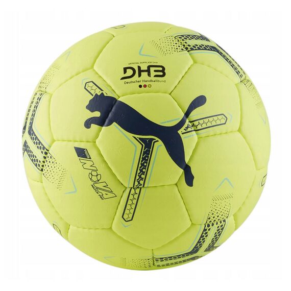 PUMA piłka ręczna meczowa Match Pro Fizzy zielona, Kolor: zielony, Rozmiar: II