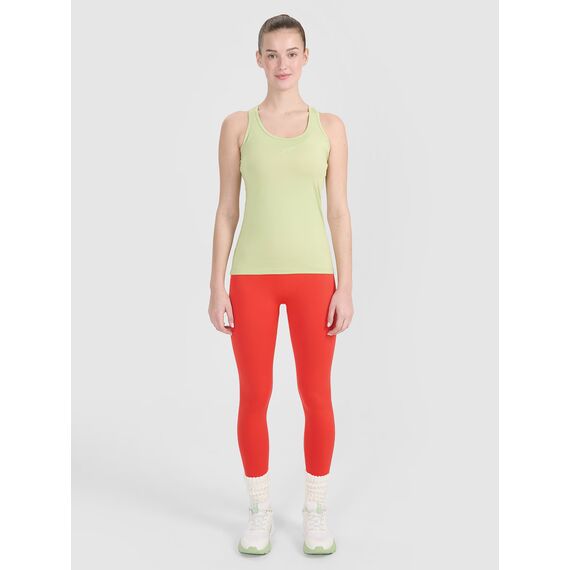 4F top treningowy damski do ćwiczeń 4FRSS25TFSLF414 zielony, Kolor: zielony, Rozmiar: L, 4 zdjęcie