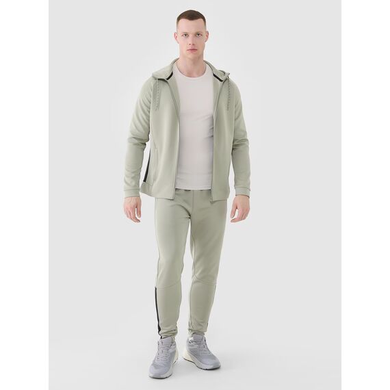 4F longsleeve koszulka z długim rękawem męska 4FWSS25TFLOM372 kremowy, Kolor: biały, Rozmiar: L, 2 zdjęcie