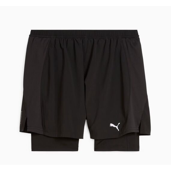 PUMA spodenki do biegania krótkie męskie M RUN VELOCITY 2IN1 czarne, Kolor: czarny, Rozmiar: XXL, 4 zdjęcie