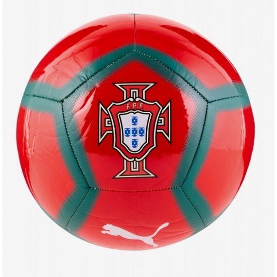 PUMA piłka nożna treningowa FPF Graphic Ball czerwona, Kolor: czerwony, Rozmiar: 5