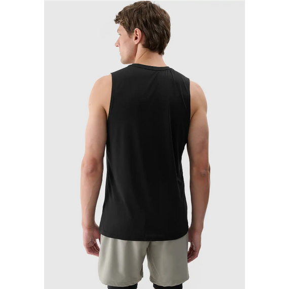 4F bezrękawnik męski koszulka do ćwiczeń 4FWSS25TFSLM460 czarny, Kolor: czarny, Rozmiar: M, 5 zdjęcie