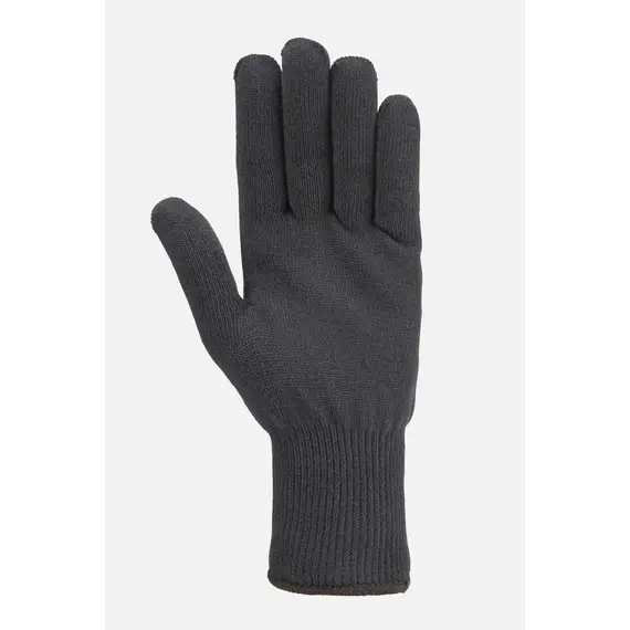 Rab rękawiczki unisex Stretch Knit Glove Black, Kolor: czarny, Rozmiar: M, 4 zdjęcie