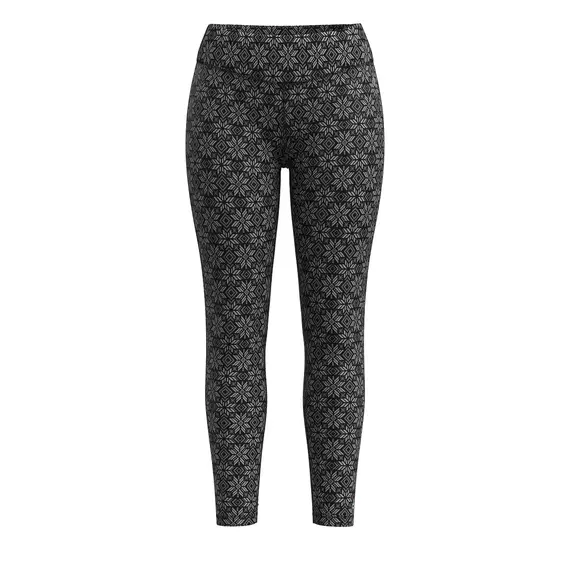 Smartwool legginsy damskie Classic Thermal Merino Base Layer Bottom black digi snow, Rozmiar: S