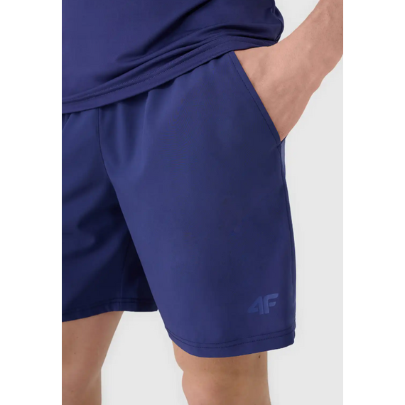 4F spodenki męskie na siłownię 4FWSS25TFSHM0912 granatowe
